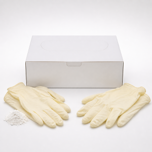 Latex Examination Gloves Powdered & Powder free